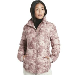 Athleta Downtown Printed Puffer Jacket